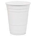 Solo Usa Solo Cups DCCP16W Party Plastic Cold Drink Cups; White P16W